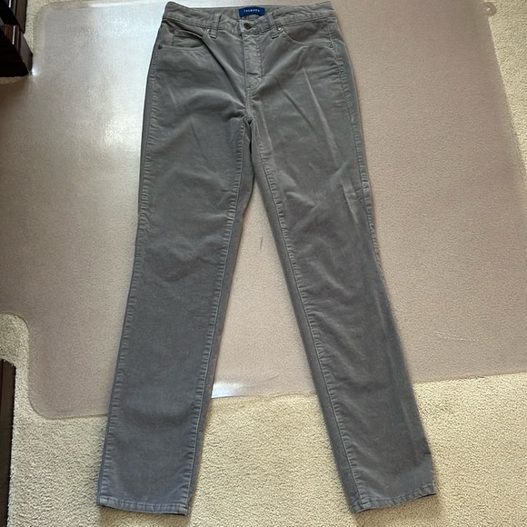 Talbots High-Waist Straight Leg Corduroy Jeans - Picture 2 of 9